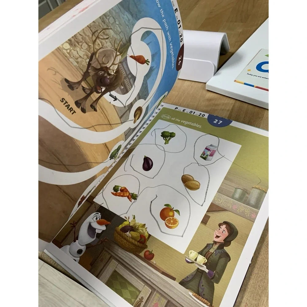 BYJUS Disney Learning Kit Pre K Intro Edition With Osmo Base & Magic Workbooks